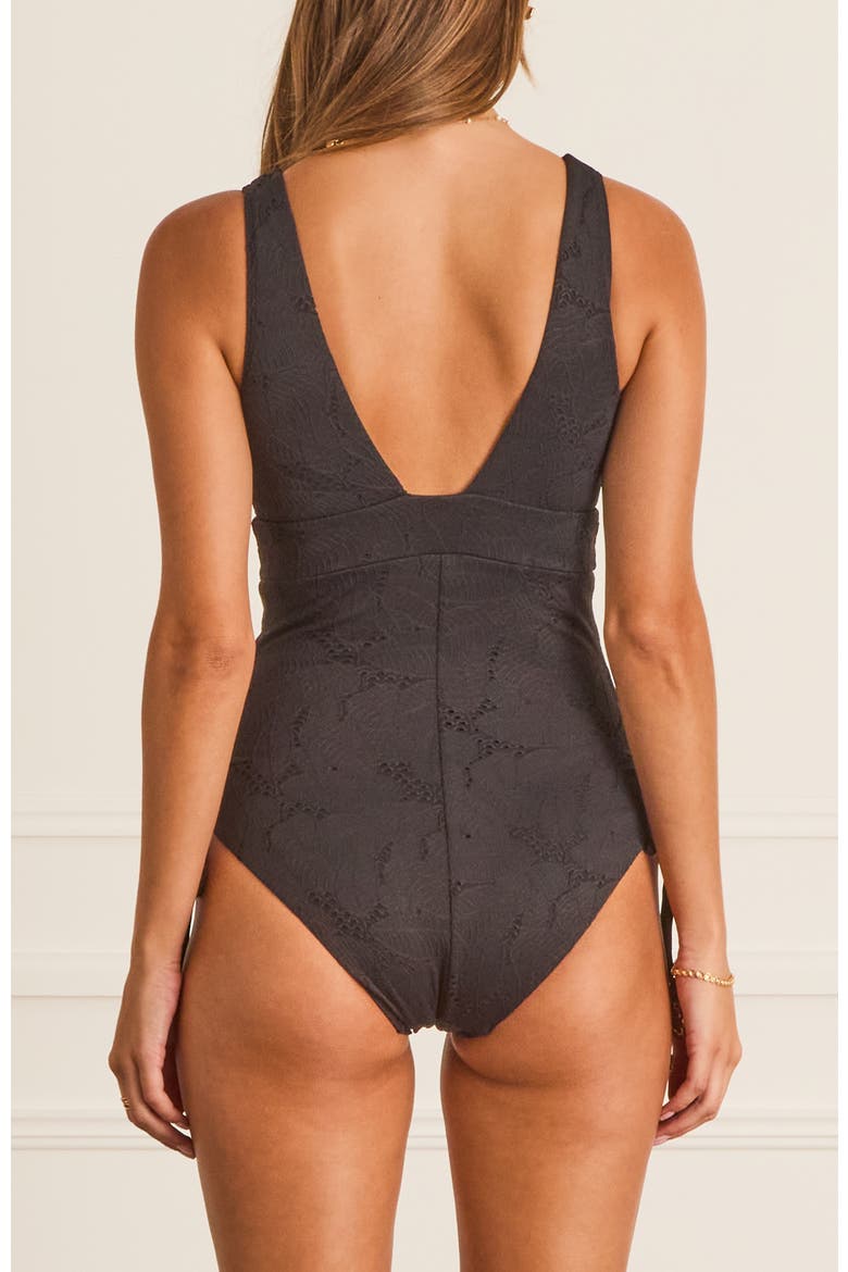 V-Neck DD/E Cup Jacqueline One Piece, Alternate, color, Black
