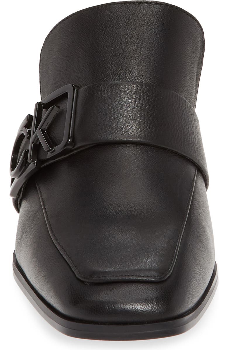 Calvin Klein Dacy Logo Buckle Loafer Mule, Alternate, color,