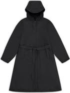 Rains Waterproof A-Line Long Raincoat