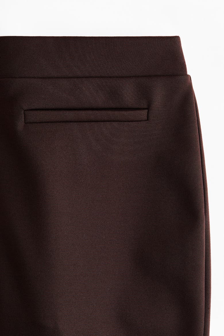 Flared Trousers, Alternate, color, Dark brown
