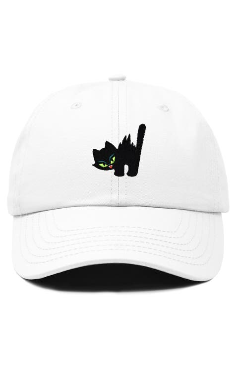 Blink Black Cat Dad Cap