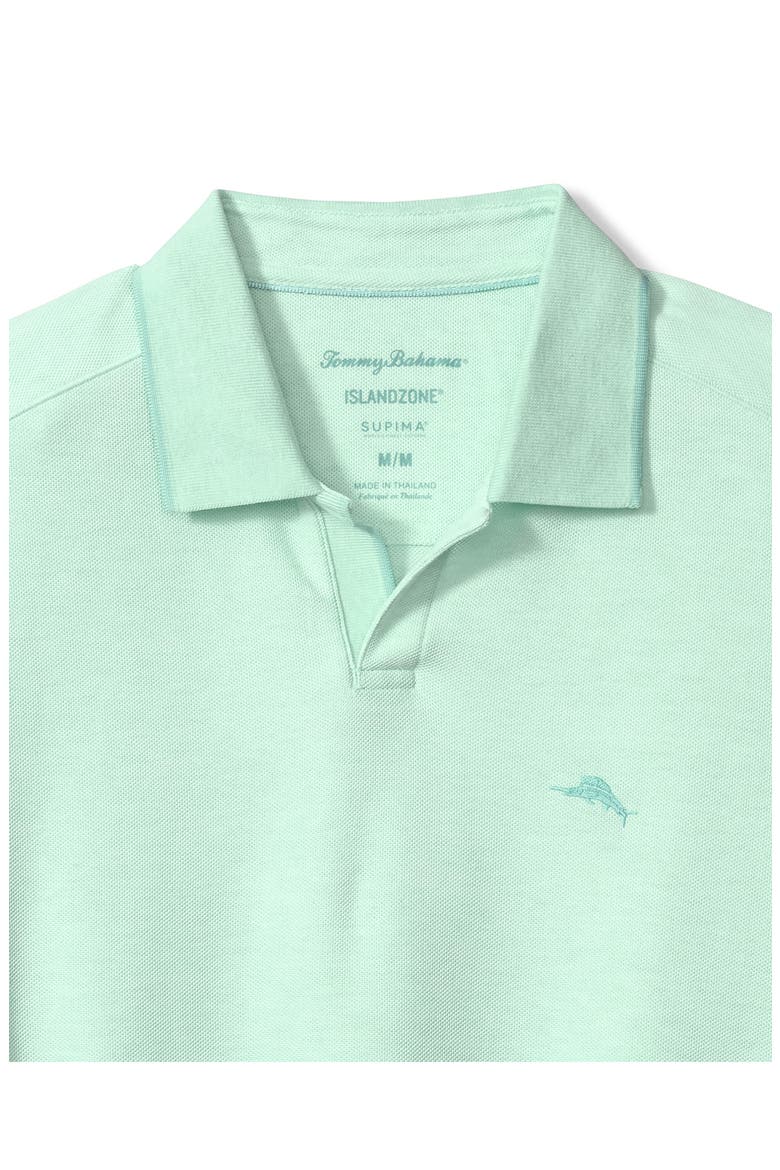 Emfielder Icon Solid IslandZone® Polo, Alternate, color, BABY FERN HEATHER