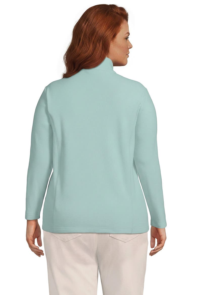 Anyweather Fleece Quarter Zip Pullover, Alternate, color, Light Seagrass