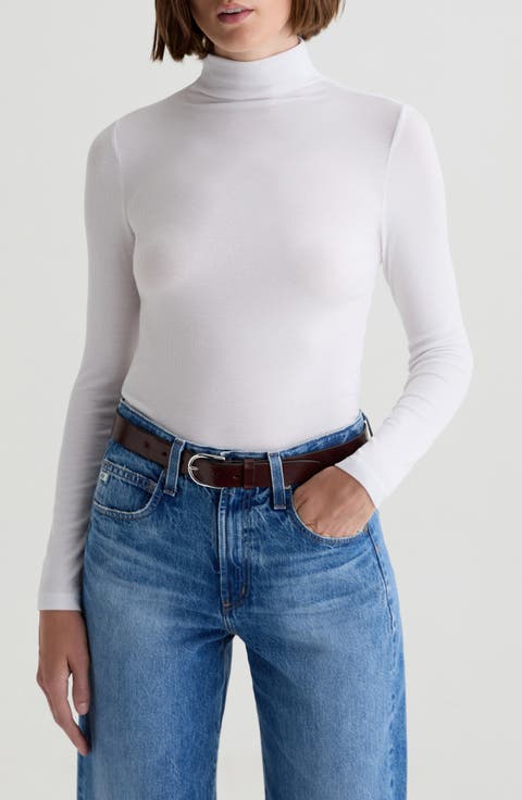 Chels Ribbed Turtleneck Sweater