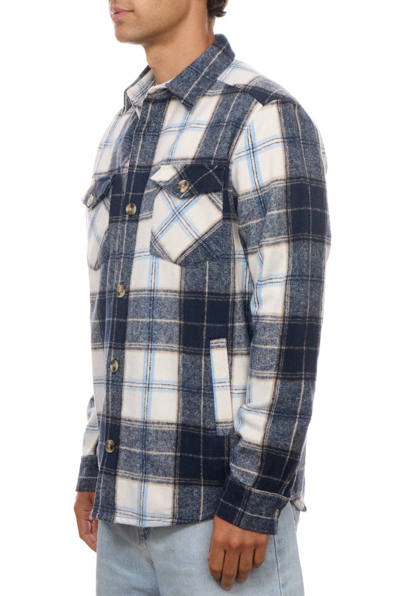 Heavyweight Shirt Jacket, Alternate, color, NAVY