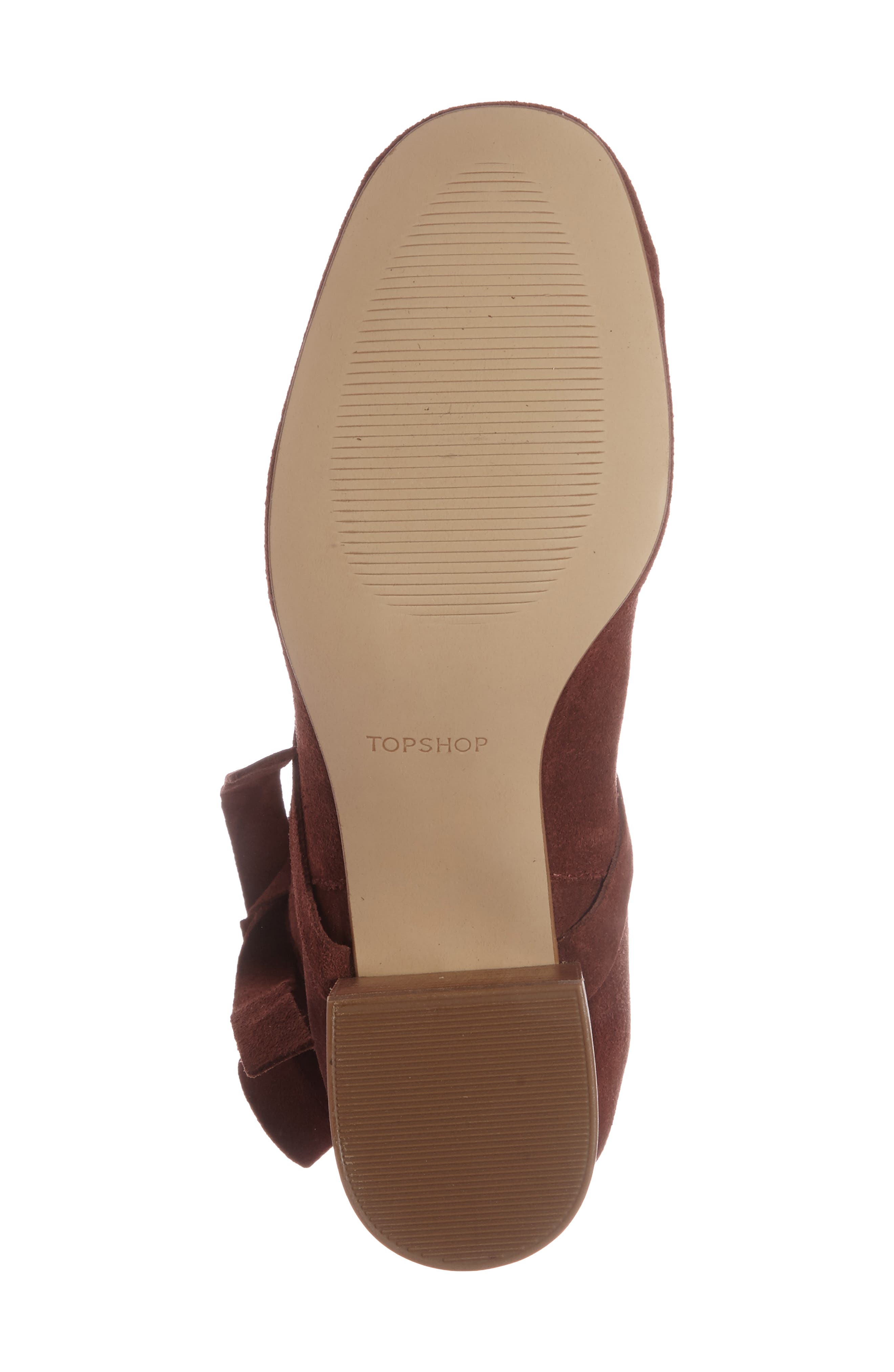 Topshop 'Anabel' Lace-Up Boots, Alternate, color, 