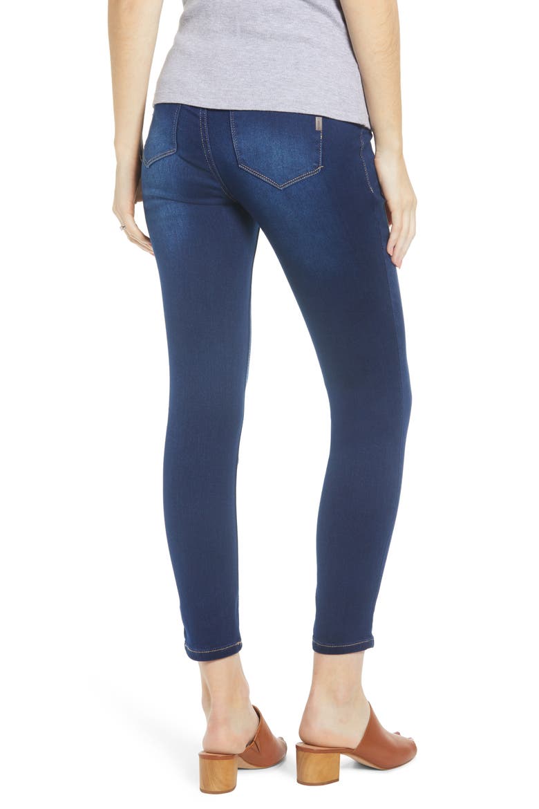 Butter Maternity Ankle Skinny Jeans, Alternate, color, LENNOX