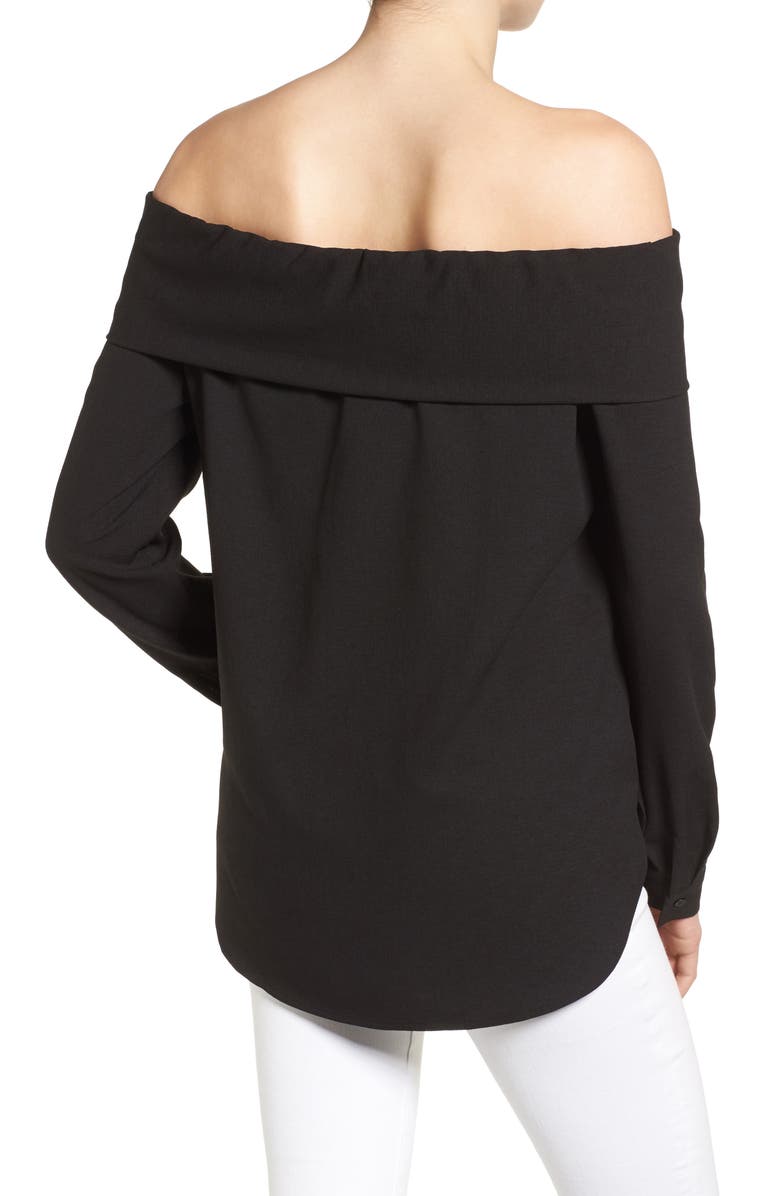 Pleione Off the Shoulder Shirt, Alternate, color, 