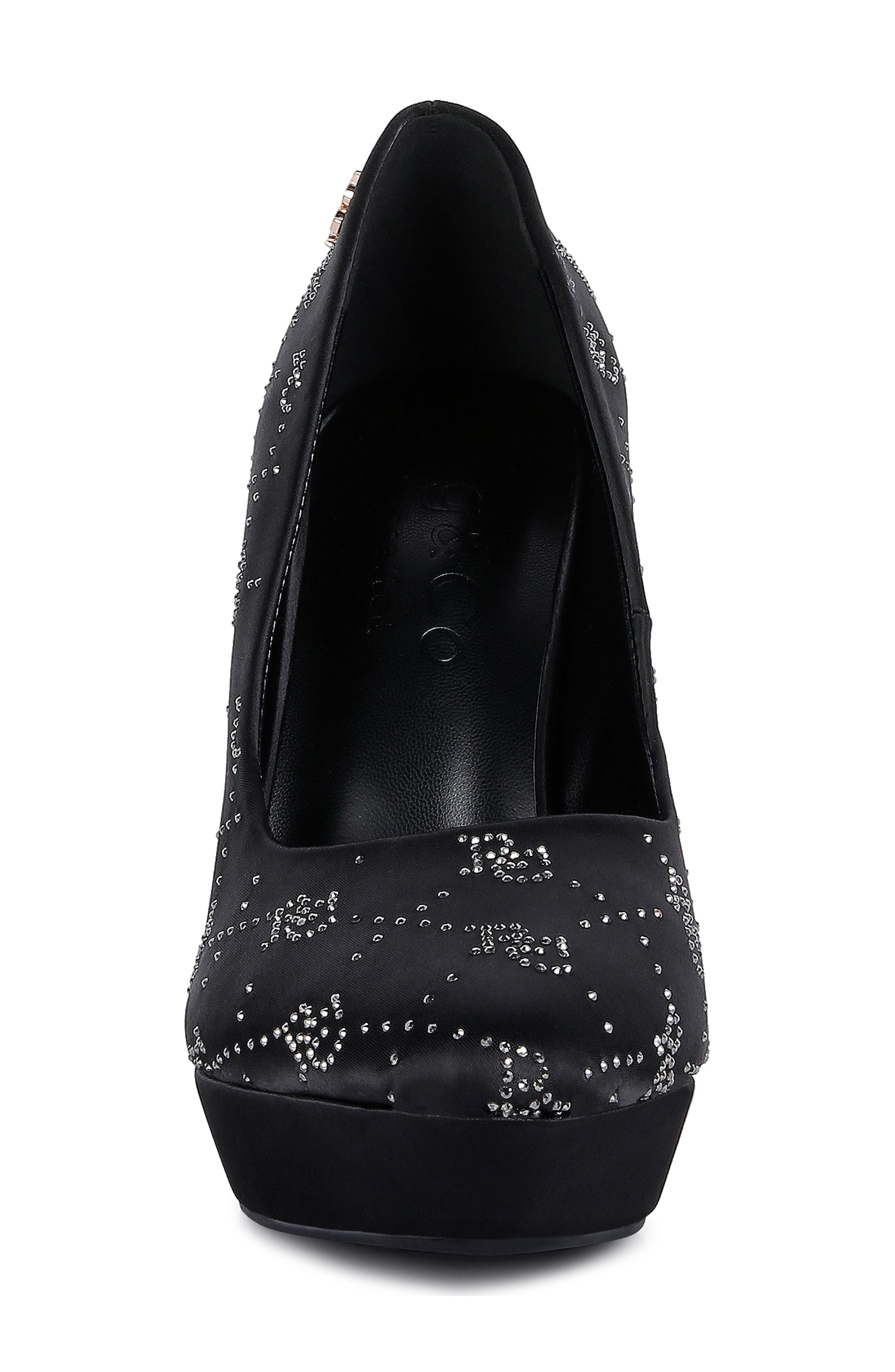 Rag & Co Ballard Monogram Satin Pump, Alternate, color, 