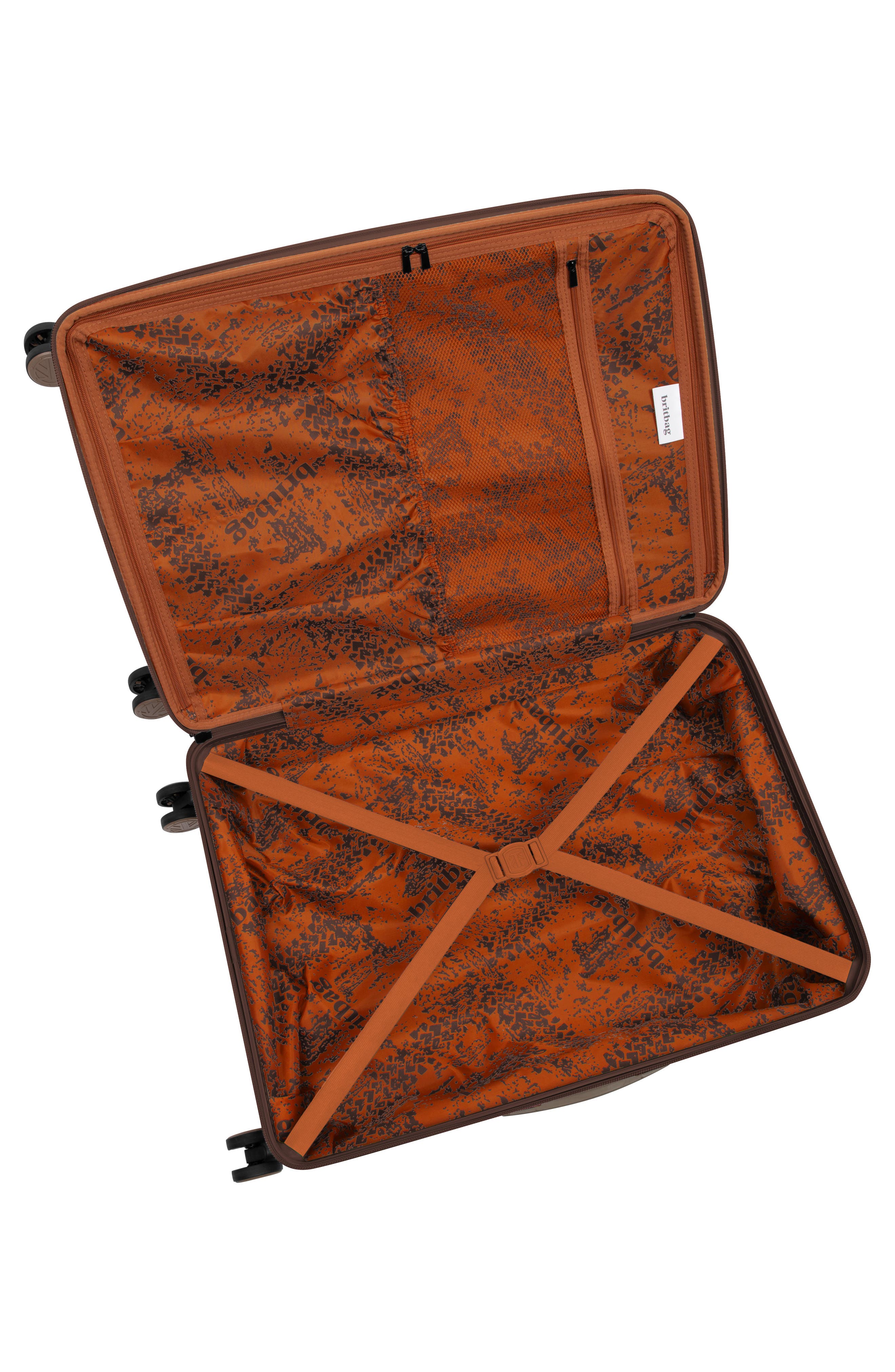 Britbag Stoneleigh 21-Inch Hardside Carry-On Spinner Luggage, Alternate, color, Shaved Chocolate