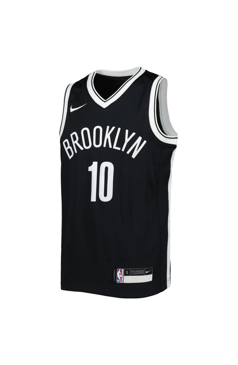 Nike Youth Nike Ben Simmons Black Brooklyn Nets Swingman Jersey - Icon Edition, Alternate, color, 