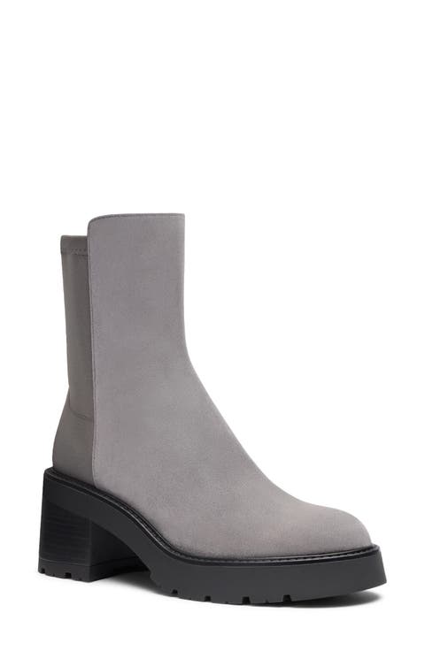 5050 Char Leather Bootie