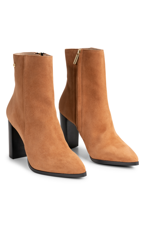 Stinaa.j Isabel Orthopedic Boots In Brown Suede