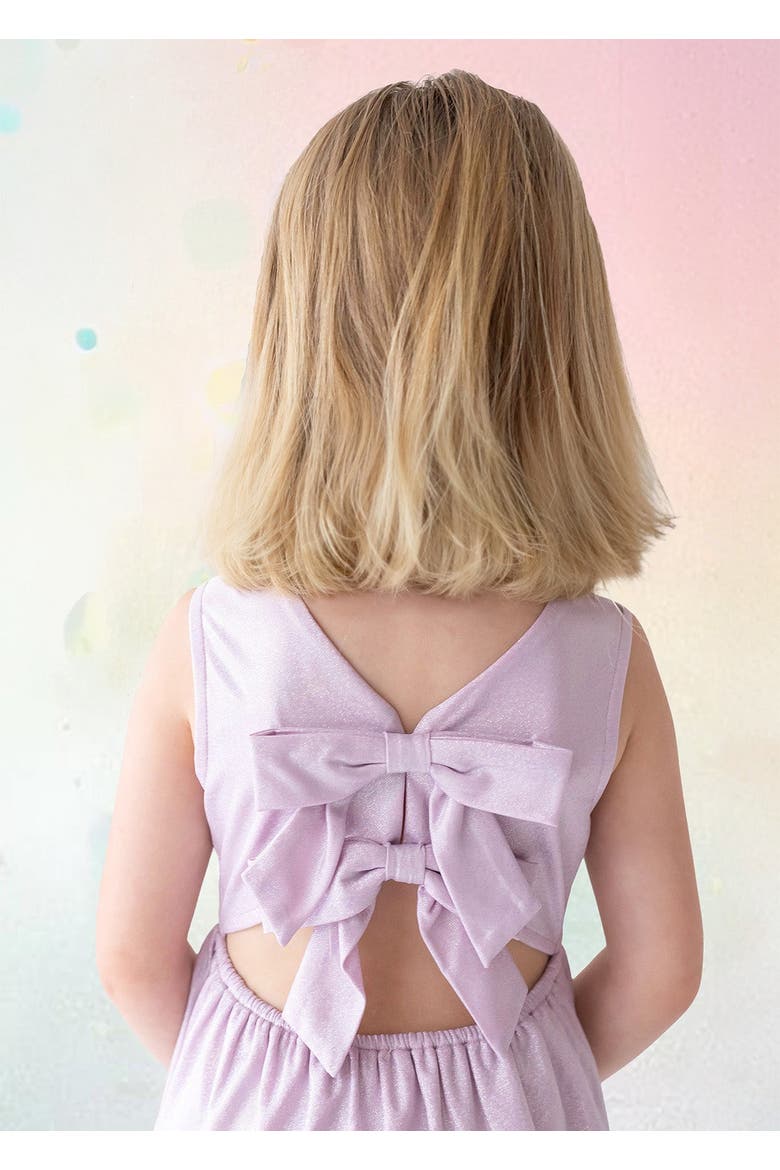 Periwinkle Purple Layered Dress, Alternate, color, Purple