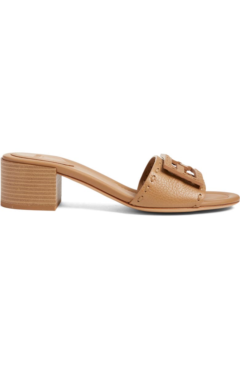 Fendi Baguette Slide Sandal, Alternate, color, F1wyd Cammello Bag