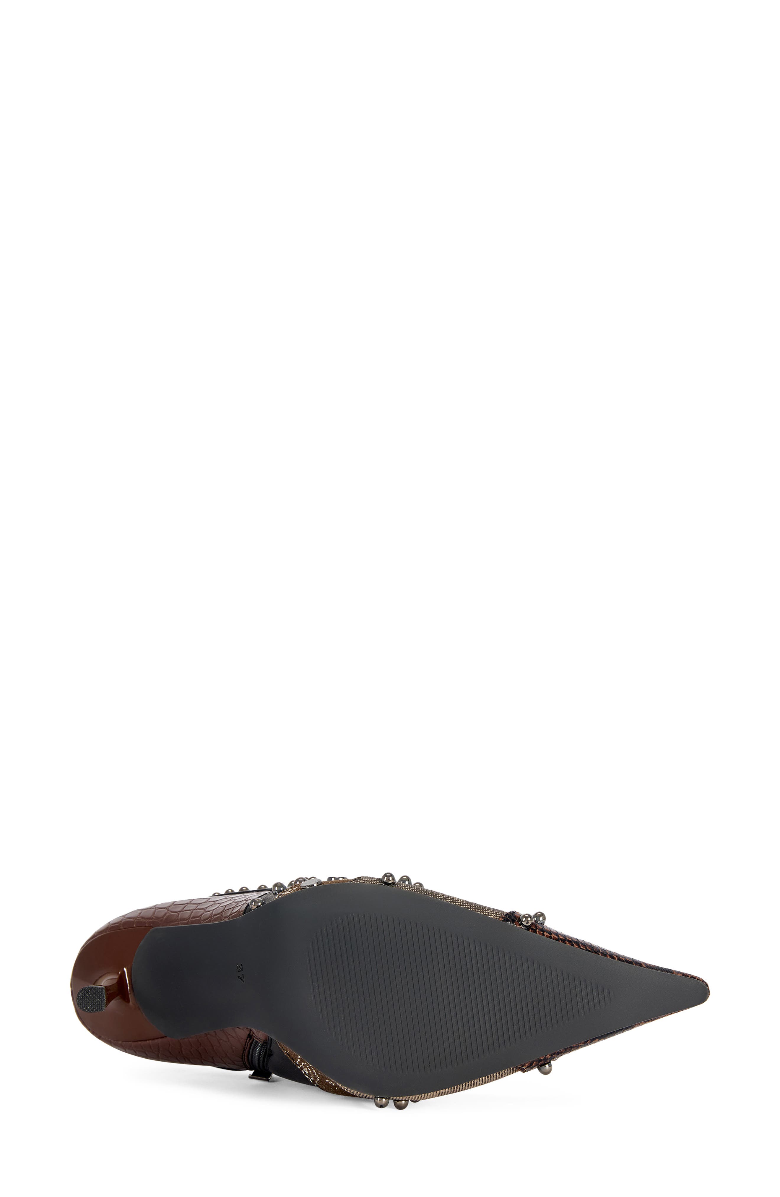 Dariah Bootie, Alternate, color, CHOCOLATE