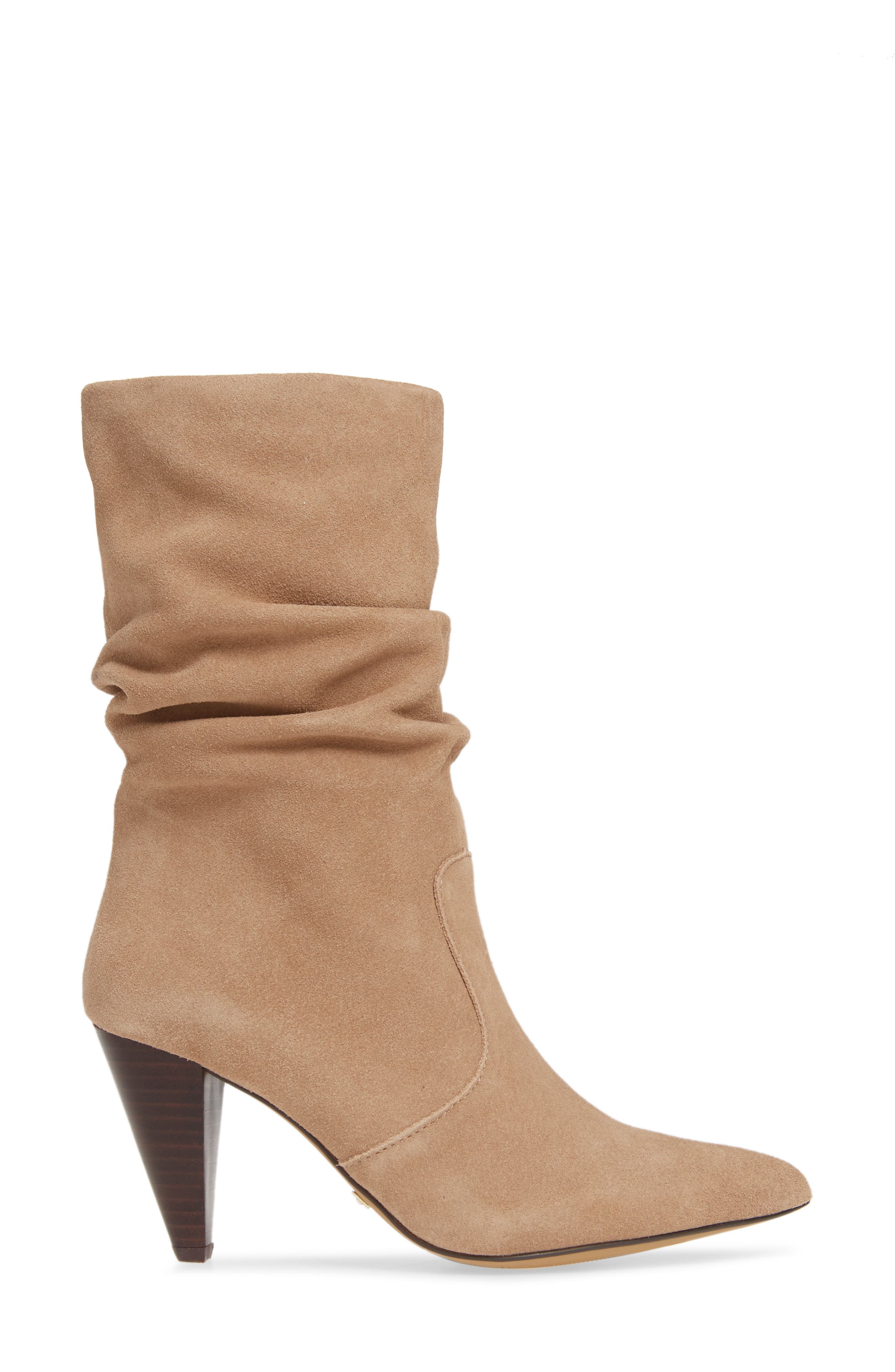 Kenley Bootie, Alternate, color, LIGHT BROWN SUEDE