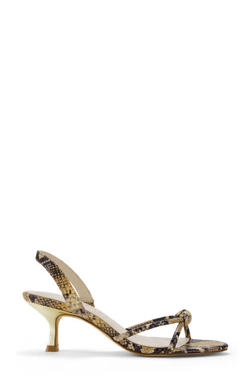 YOSI SAMRA YOSI SAMRA KAIA SLINGBACK KITTEN HEEL SANDAL 