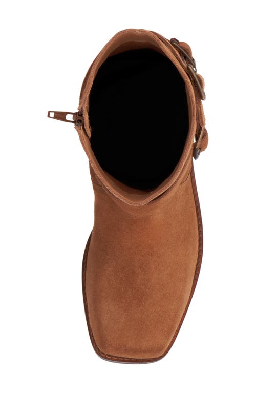 Vintage Foundry Katia Square Toe Boot In Tan