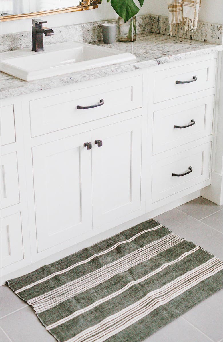 Creative Women Aden Bath Mat, Alternate, color, Grey/Natural