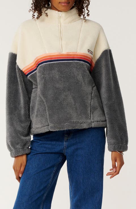 Surf Revival Quarter Zip Polar Fleece Pullover