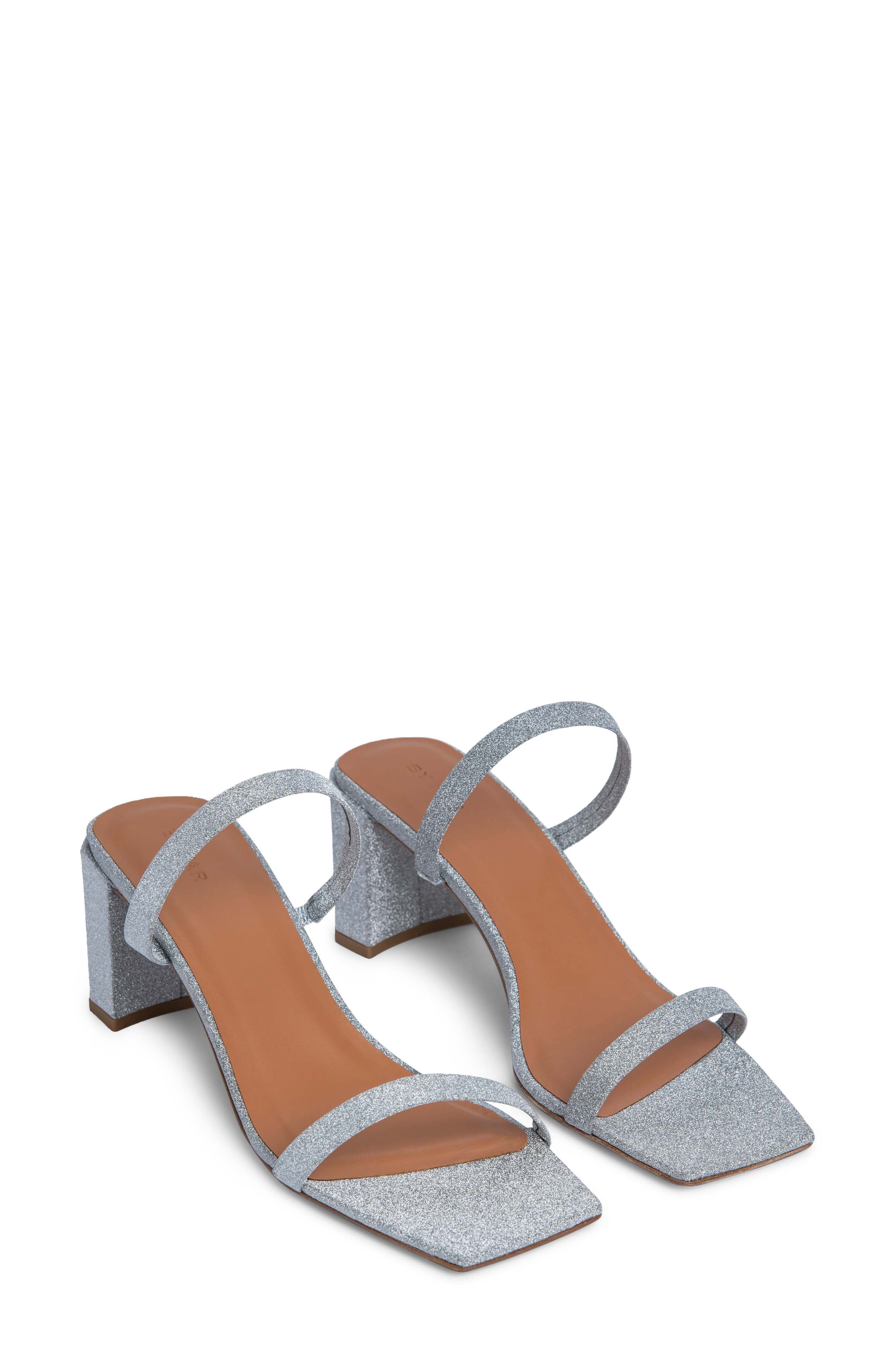 By Far Tanya Strappy Square Toe Sandal, Main, color, 