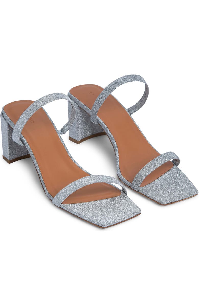 By Far Tanya Strappy Square Toe Sandal, Main, color,