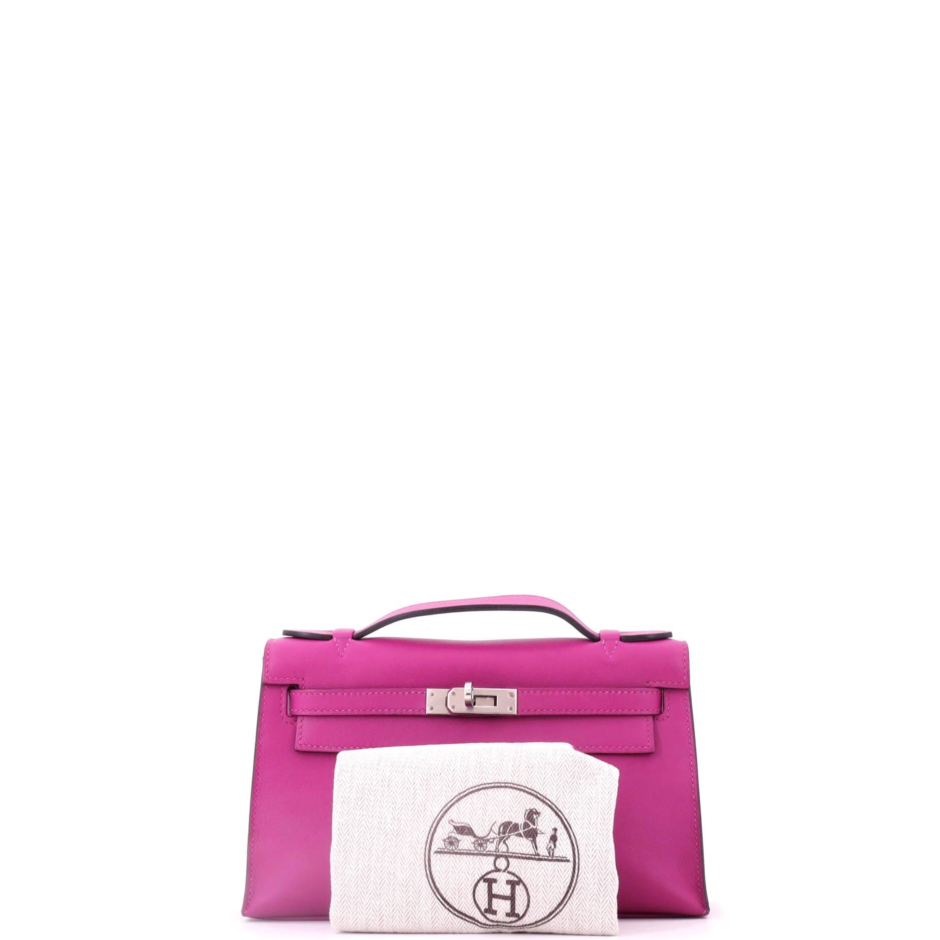 Kelly Pochette Swift, Alternate, color, Pink