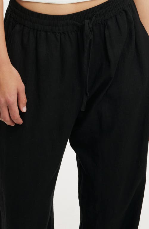 Cotton On Haven Wide Leg Pant In Black