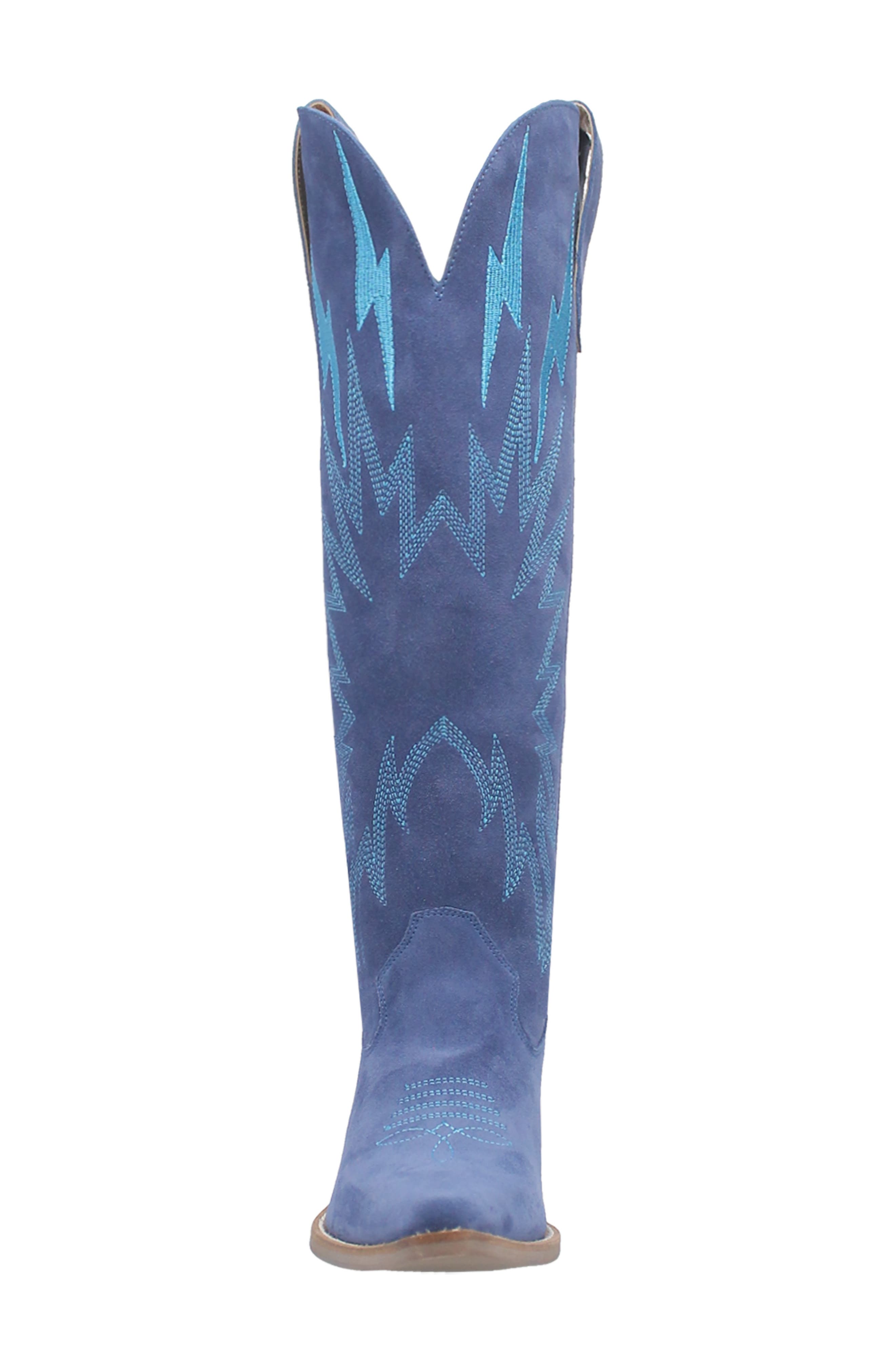 Thunder Road Cowboy Boot, Alternate, color, BLUE