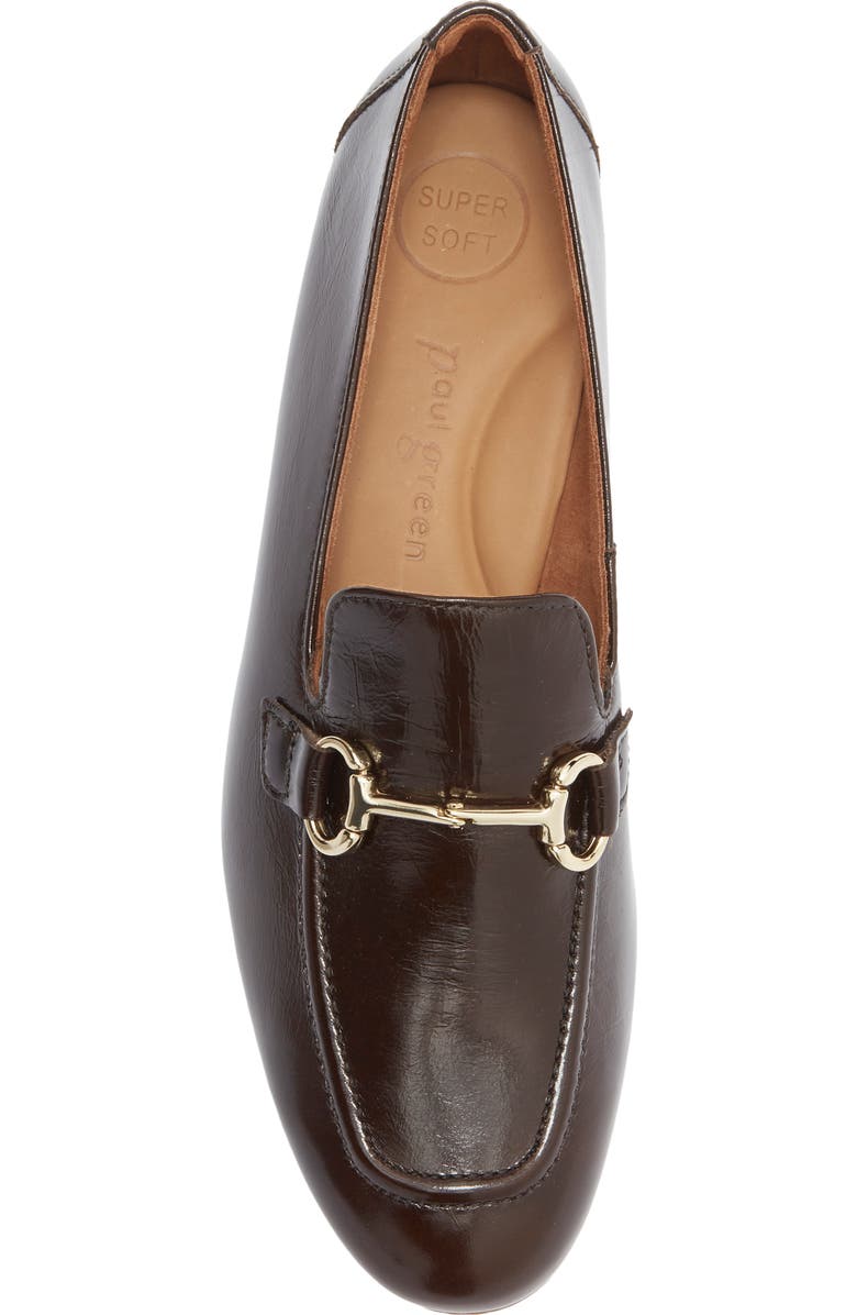 Paul Green Daphne Flat, Alternate, color, Moro Glossy Leather