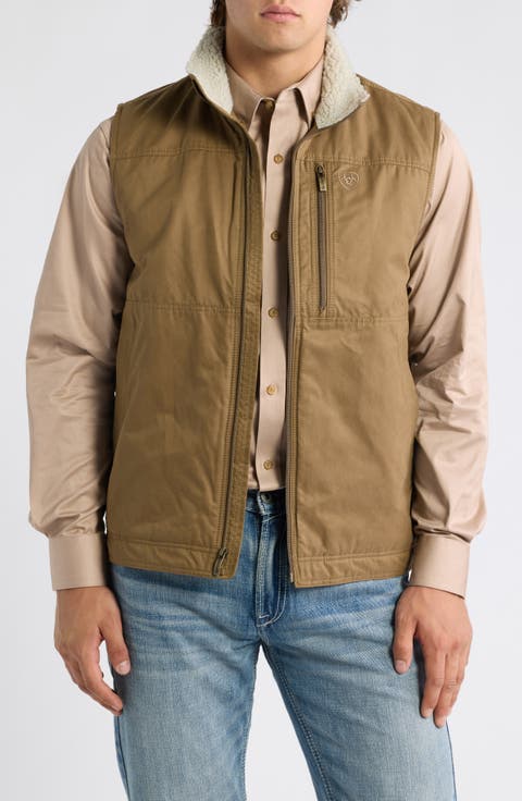 Grizzly Canvas Insulated Vest
