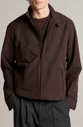 Vince Band Collar Windbreaker