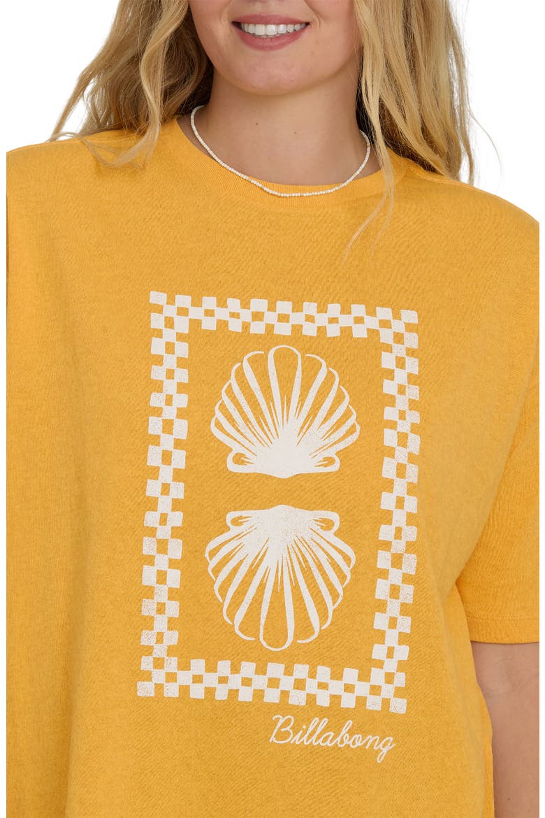 Balance of Waves Oversize Cotton Graphic T-Shirt, Alternate, color, SUN KISSED