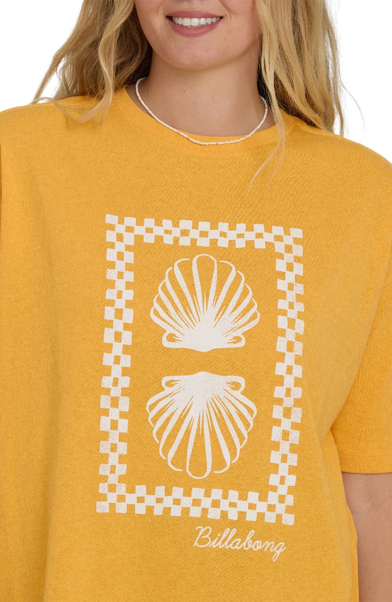 Billabong Balance of Waves Oversize Cotton Graphic T-Shirt, Alternate, color, Sun Kissed