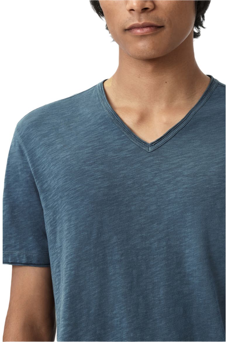 Miles Slub Organic Cotton T-Shirt, Alternate, color, TITANIUM BLUE