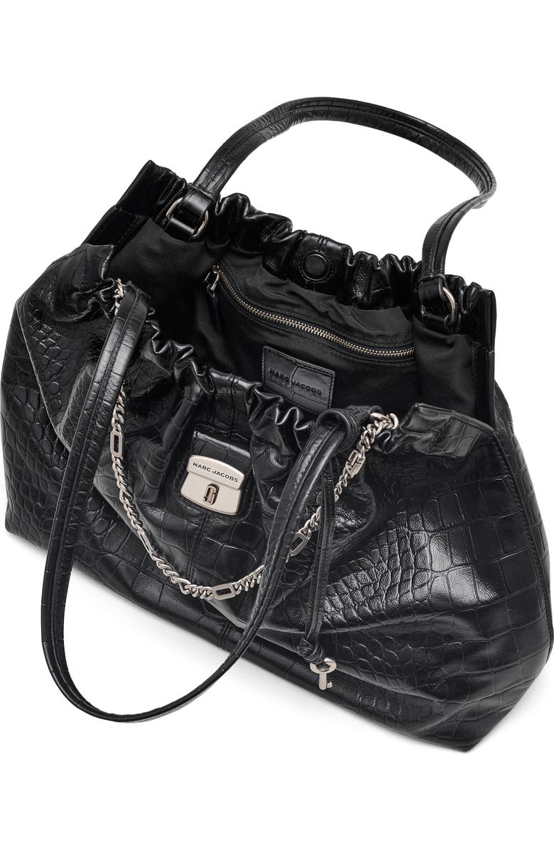 Marc Jacobs The Croc Cristina Leather Tote, Alternate, color,