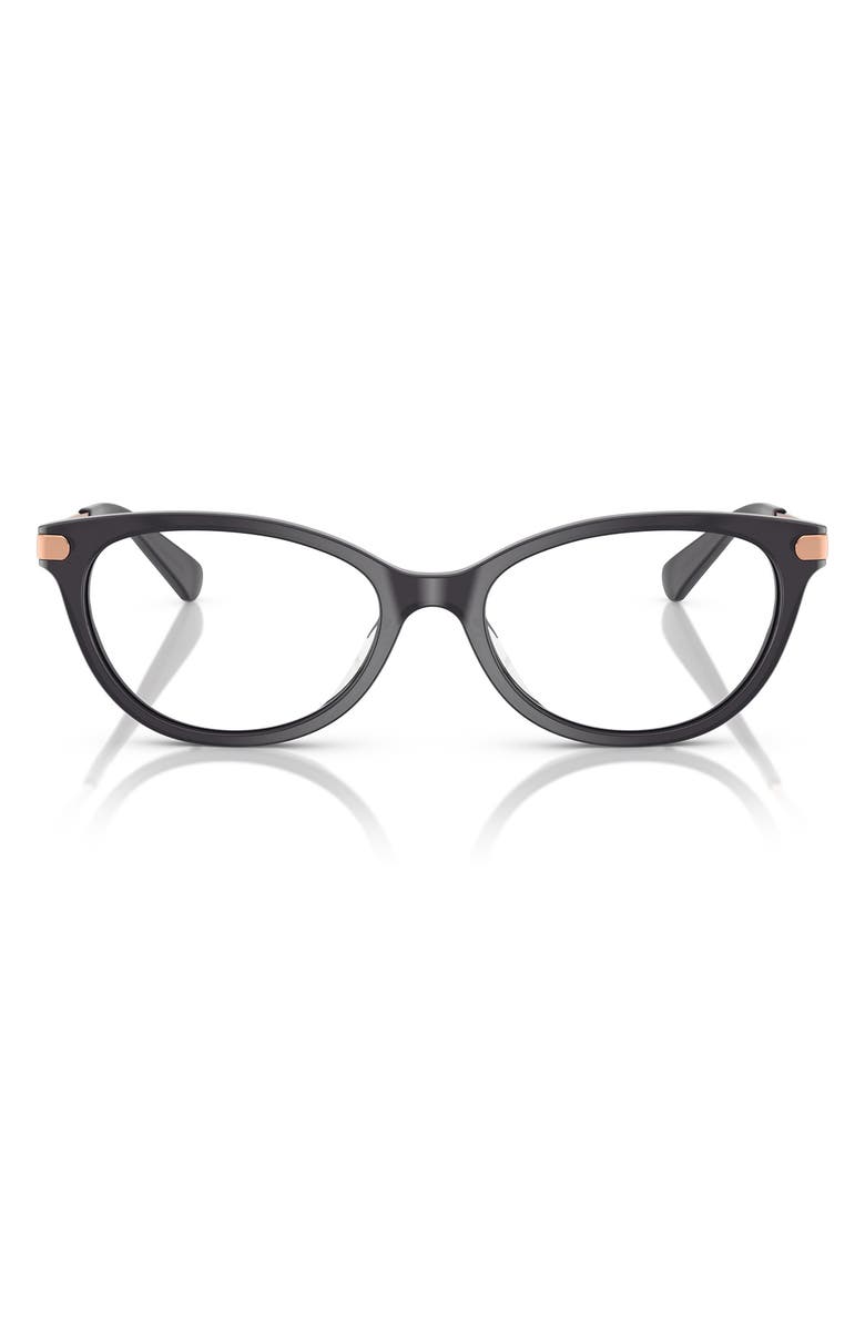 COACH 55mm Pillow Optical Glasses, Main, color, 