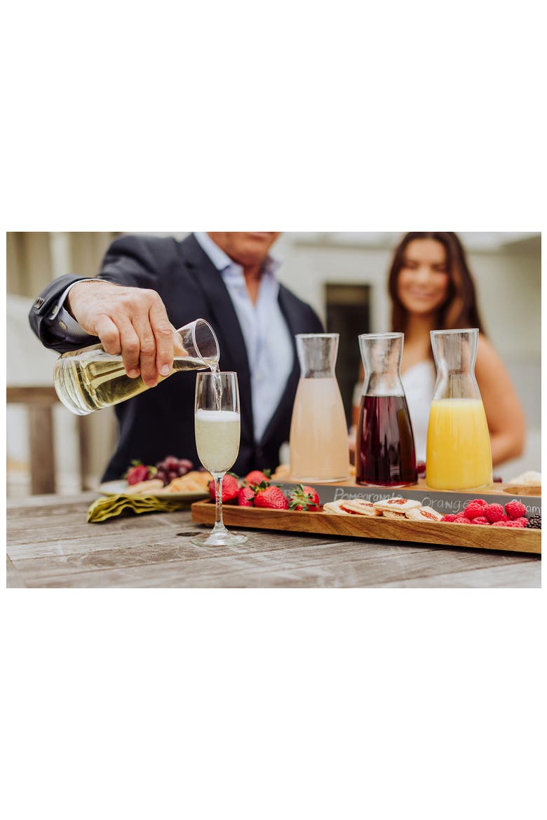 Cava Wine Tasting Set, Alternate, color, BROWN