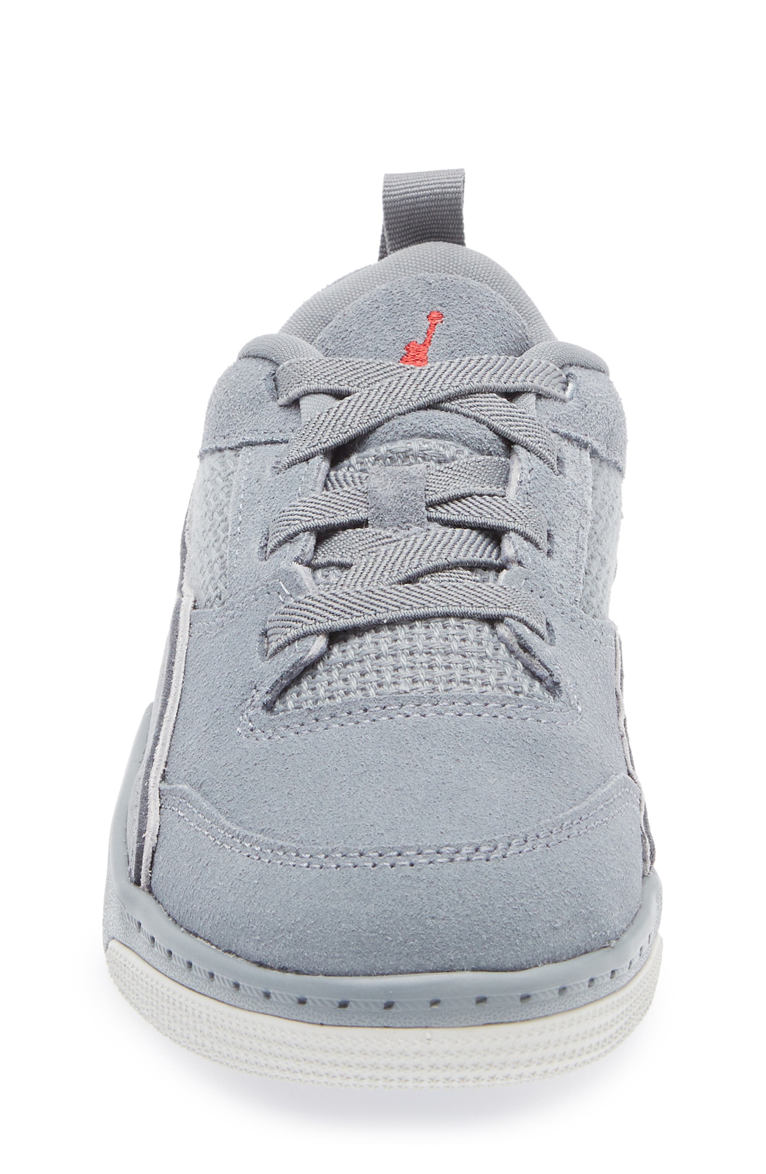 Nike Jordan Flight Sneaker, Alternate, color, Cool Grey/ Red/ Wolf Grey