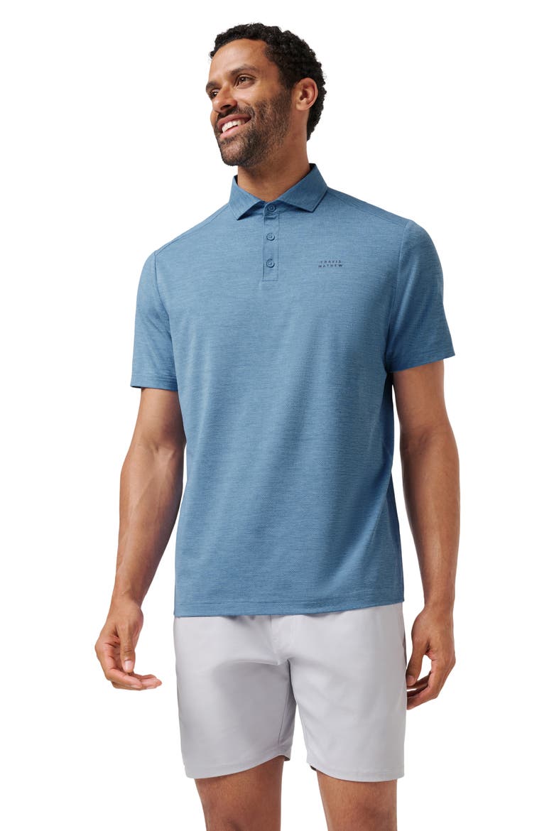 Heater Pro Performance Golf Polo, Alternate, color, PACIFIC COAST