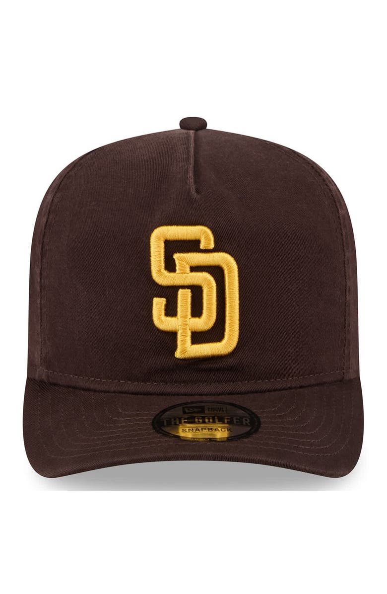 New Era Men's New Era Brown San Diego Padres 2025 Jackie Robinson Day Golfer Adjustable Hat, Alternate, color,