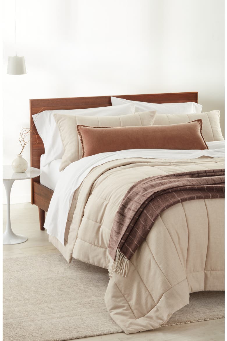 Organic Cotton Percale Sheet Set, Alternate, color, WHITE