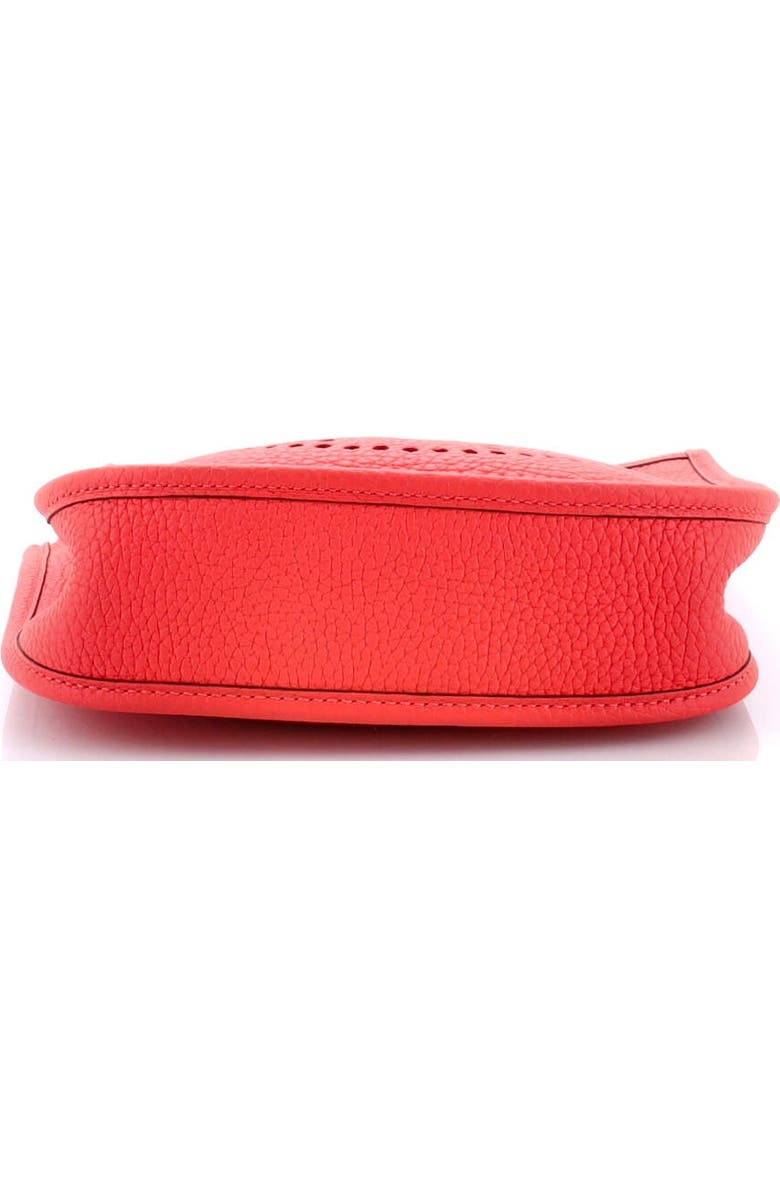 Pre-Owned Hermes Evelyne Bag Gen III Clemence TPM, Alternate, color, Rouge Pivoine