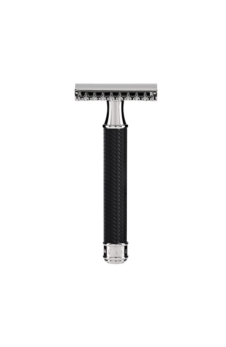 MÜHLE Traditional Black/Chrome Safety Razor, Main, color, Black And Chrome