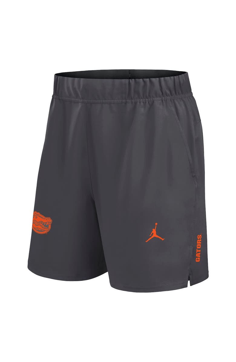 Jordan Brand Men's Jordan Brand Gray Florida Gators Primetime Woven Victory Performance Shorts, Alternate, color, Gray