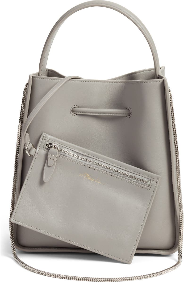 3.1 Phillip Lim Small Soleil Leather Bucket Bag, Alternate, color,