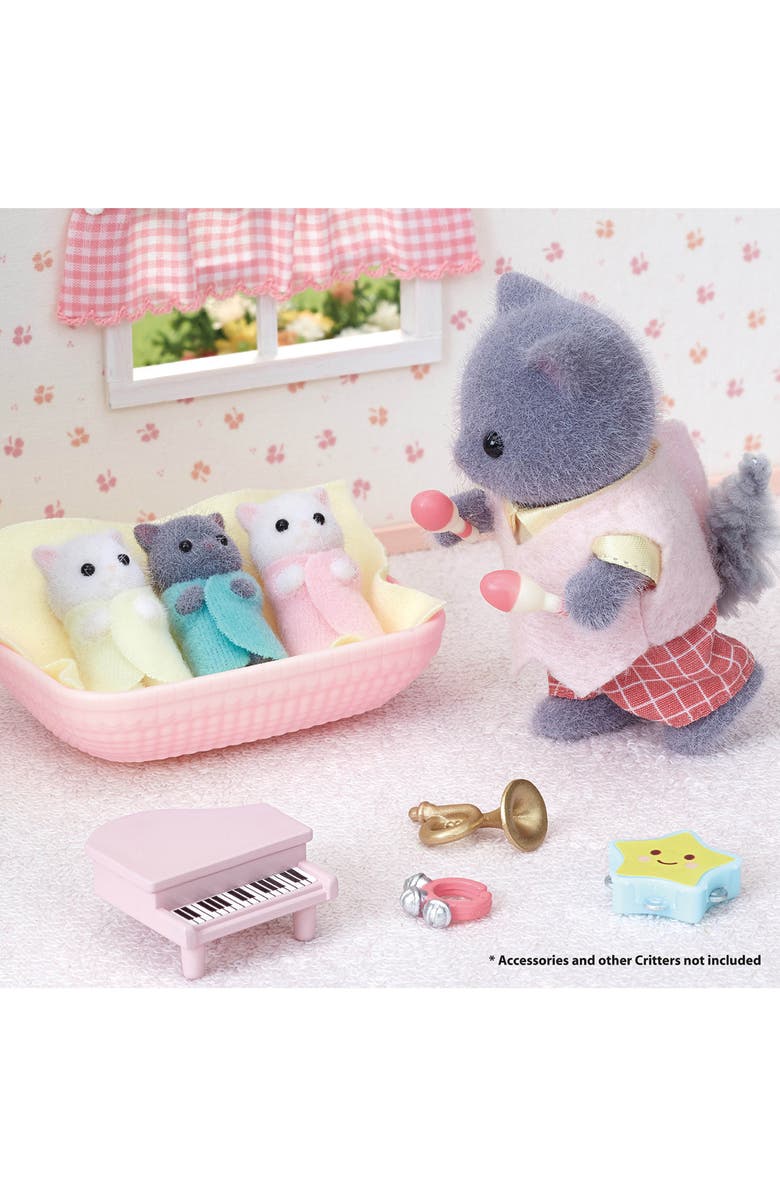 Calico Critters Persian Cat Triplets, Alternate, color,