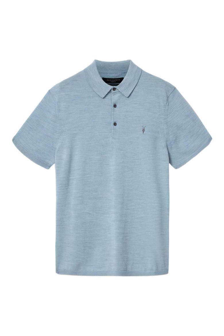 Mode Merino Wool Polo, Alternate, color, SALTON BLUE