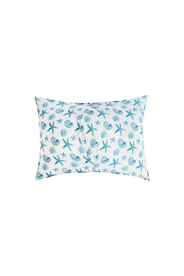 Maris Coastal Beach Cotton Quilt Set   - Reversible and Machine Washable, Alternate, color, Blue